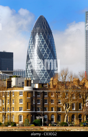 Moderne Gebäude in der City of London skyline Stockfoto