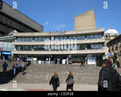 Zentralbibliothek der Birmingham UK Stockfoto