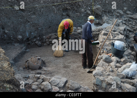 Deutschen Archäologischen Instituts Ausgrabungen in Boğazköy, Türkei 101003 Stockfoto