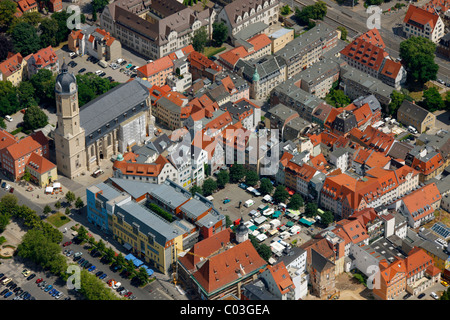 Luftaufnahme, Jena, Thüringen, Deutschland, Europa Stockfoto