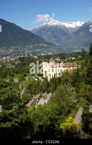 Schloss Trauttmannsdorff, Meran, South Tyrol, Italien, Europa Stockfoto