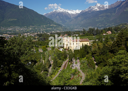 Schloss Trauttmannsdorff, Meran, South Tyrol, Italien, Europa Stockfoto