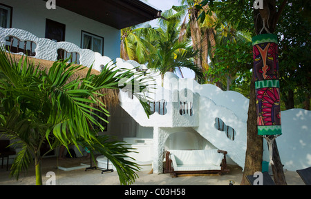 Sun Splash Hotel, Malapascua, Cebu, Philippinen, Asien Stockfoto