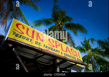 Sun Splash Hotel, Malapascua, Cebu, Philippinen, Asien Stockfoto