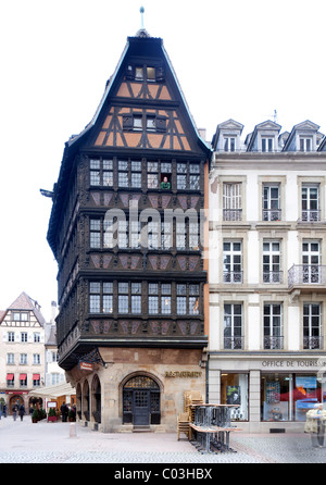 Haus Kammerzell oder Maision Kammerzell, Straßburg, Elsass, Frankreich, Europa Stockfoto