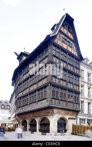 Haus Kammerzell oder Maision Kammerzell, Straßburg, Elsass, Frankreich, Europa Stockfoto