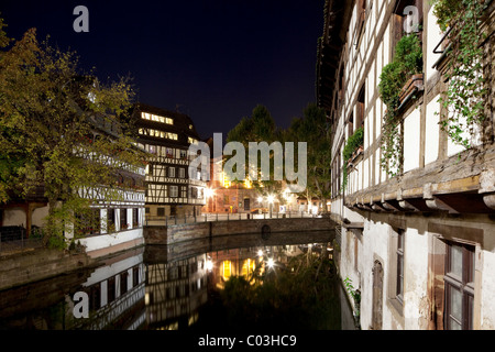 Alte Stadt Viertel Petit France, Straßburg, Elsass, Frankreich, Europa Stockfoto