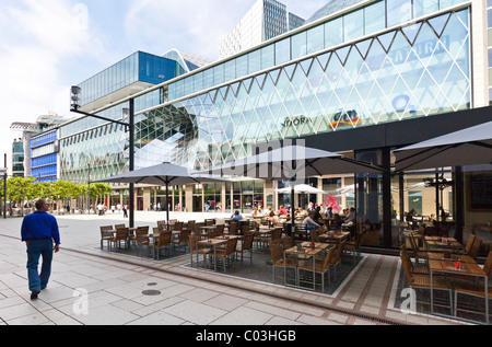 Restaurant am Einkaufszentrum MyZeil auf der Zeil, Frankfurt am Main, Hessen, Deutschland, Europa Stockfoto