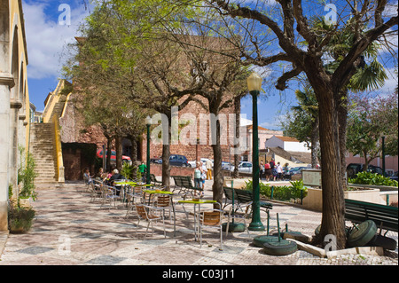 Rathaus Platz Praça da kommunale Kamera, Silves, Algarve, Portugal, Europa Stockfoto