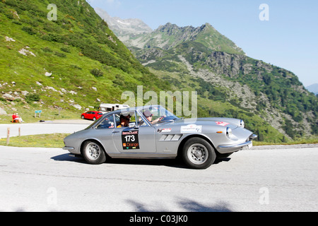 Ferrari 330 GTC, Soelkpass, Baujahr 1967, Groebming, Ennstal Classic 2010 Oldtimer-Rallye, Steiermark, Österreich, Europa Stockfoto