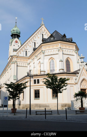 Pfarrkirche St. Nikolaus, Rosenheim, Bayern, Deutschland, Europa Stockfoto