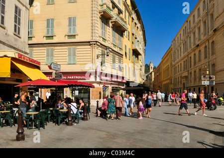 Palais de Justice, Place du Palais, Nizza, Departement Alpes-Maritimes, Region Provence-Alpes-Côte d ' Azur, Frankreich, Europa Stockfoto