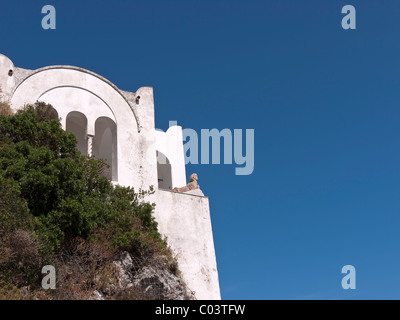 Die Sphinx schaut aus der Villa San Michele wurde das Haus erbaut von Axel Munthe in Anacapri auf der Insel Capri Stockfoto