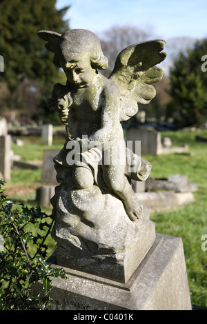 Friedhof-Gedenkstätten Stockfoto