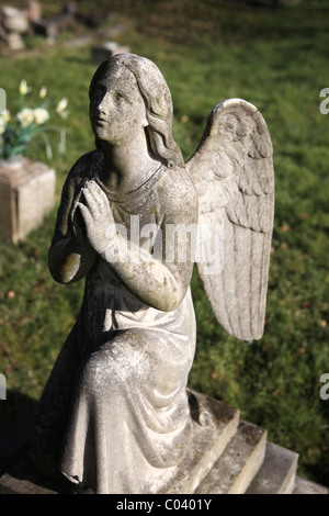 Friedhof-Gedenkstätten Stockfoto