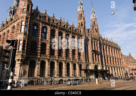 Gehobenen Magna Plaza Shopping Centre, Amsterdam Stockfoto