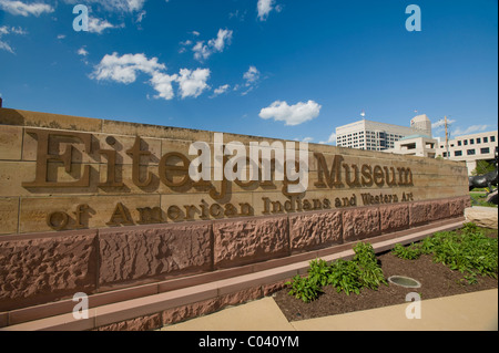 Eiteljorg Museum der Amerikanischen Indianer und Western Art, Indianapolis, Indiana. Stockfoto