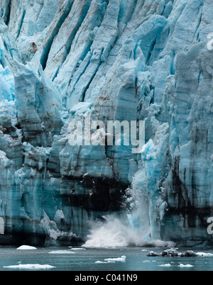 "Kalben Gletscher im Glacier Bay National Preserve, Alaska, USA" Stockfoto