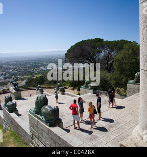 Rhodes Memorial in Kapstadt Stockfoto