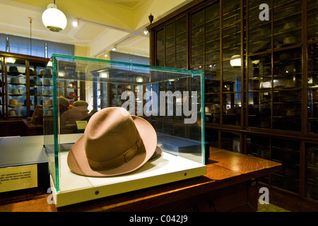 Borsalino-Museum, Alessandria, Italien Stockfoto