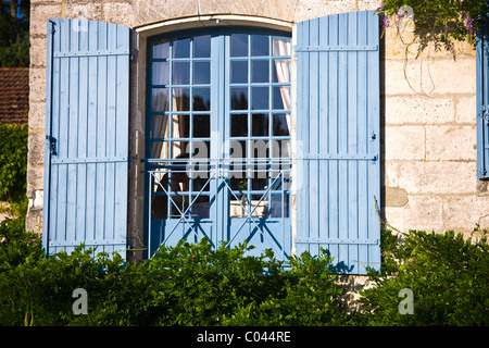 Französische Hotel Hostellerie Les Griffons in Stadt von Bourdeilles in der Nähe von Brantome in Dordogne, Nordfrankreich Stockfoto