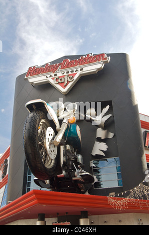 Harley-Davidson Las Vegas Cafe Stockfoto