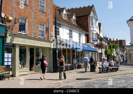 Thame High Street - Oxfordshire Stockfoto