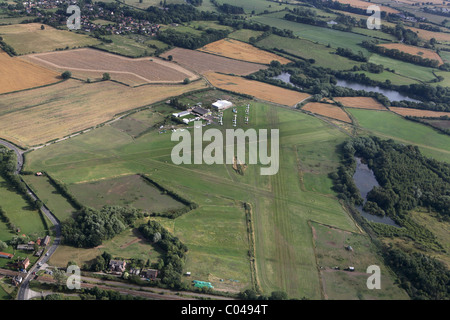 Sportflugplatz Derby in der Nähe von Hatton Derbyshire UK Stockfoto