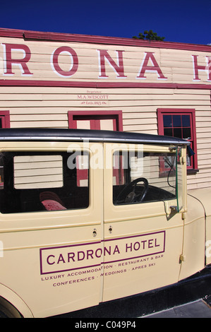 Historische Cardrona Hotel, Cardrona, Region Otago, Südinsel, Neuseeland Stockfoto