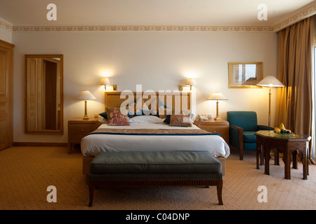 Aegypten, Luxor, Zimmer Im Hotel Steigenberger Nile Palace, Stockfoto