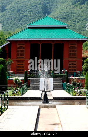 Chashme Shahi in Srinagar, Kaschmir, Indien Stockfoto