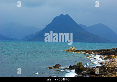 Cuillin Hills von Elgol, Isle Of Skye, Western Highlands, Schottland, Großbritannien, Europa Stockfoto