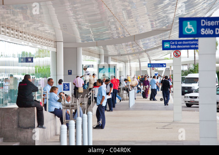 Den internationalen Flughafen Cancun (CUN), Cancun, Mexiko Stockfoto