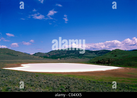 White Lake, South Okanagan Valley in der Nähe von Oliver, BC, Britisch-Kolumbien, Kanada Stockfoto