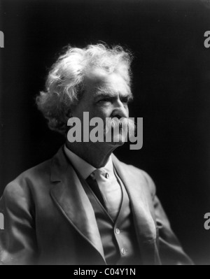 Mark Twain oder Samuel Langhorne Clemens Stockfoto