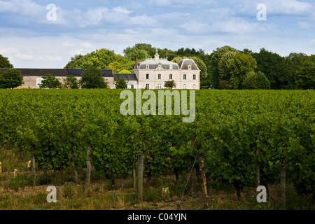 Chateau De La Grille in der Nähe von Azay le Rideau, Loiretal, Frankreich Stockfoto