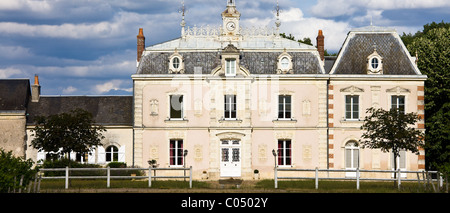 Chateau De La Grille in der Nähe von Azay le Rideau, Loiretal, Frankreich Stockfoto