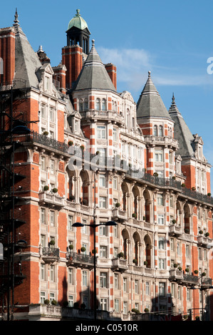 Mehrfamilienhaus in Knightsbridge, London Stockfoto