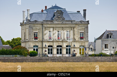 Rathaus, La Mairie, Les Rosiers Sur Loire in der Region Val de Loire, Frankreich Stockfoto