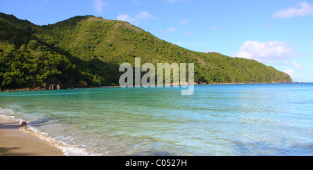 Brewers Bay von Tortola Stockfoto