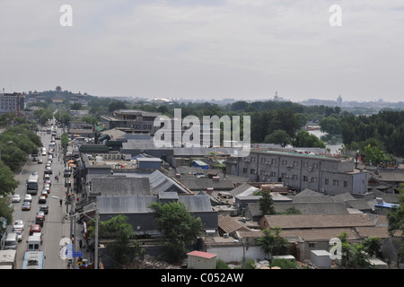 Trommel- und Glockenturm Peking China Stockfoto