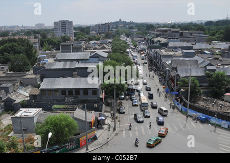 Trommel- und Glockenturm Peking China Stockfoto