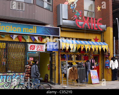 Bunte-Shop in Kensington Market von Toronto Stockfoto