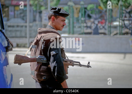 Soldat, Kairo, Ägypten Stockfoto