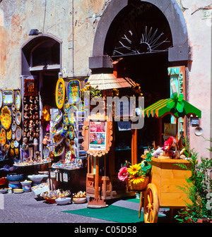 Italien, Toskana, Orvieto, souvenirs Stockfoto