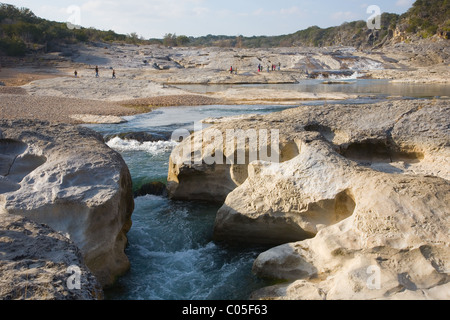 Pedernales Falls State Park, Texas Stockfoto