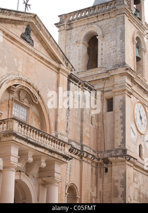 Die Kirche des Heiligen Johannes Valletta Malta Stockfoto