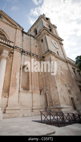 Die Kirche des Heiligen Johannes Valletta Malta Stockfoto