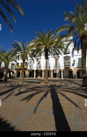 Plaza Grande. Zafra. Provinz Badajoz. Extremadura. Spanien Stockfoto