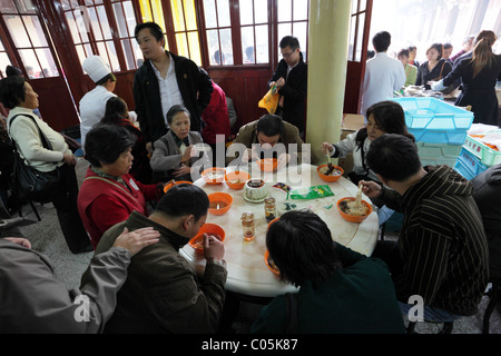 Restaurant in Shanghai, China. Stockfoto